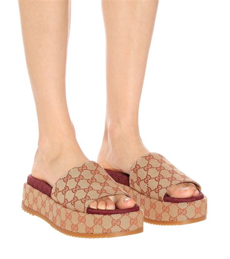 original gg slide sandal gucci|gucci slide sandals women's.